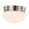 Nuvo Lighting 12W 7" LED Flush Mount, 3K Dim, Brushed Nickel, Frosted Glass 62/1564 - alternate 4